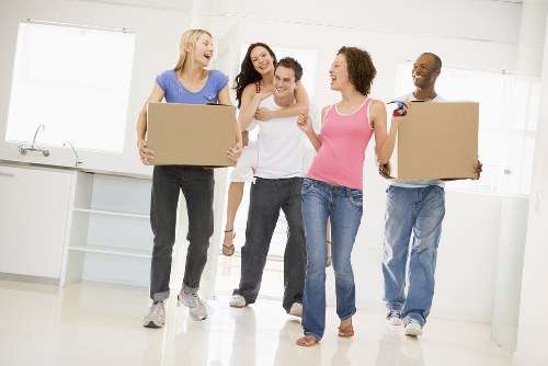 Office removal team planning a move in Edgware
