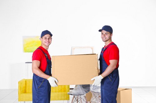Man and van service helping with a local move in Edgware