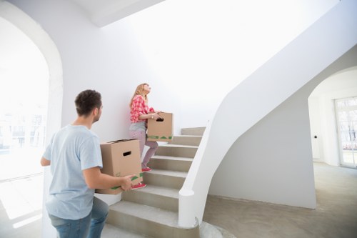 Professional man with van delivery and relocation service in Edgware
