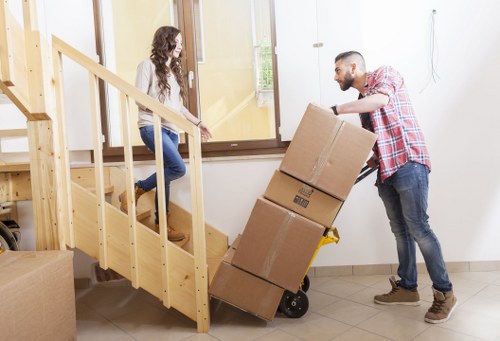 Preparing furniture for safe collection and delivery in Edgware