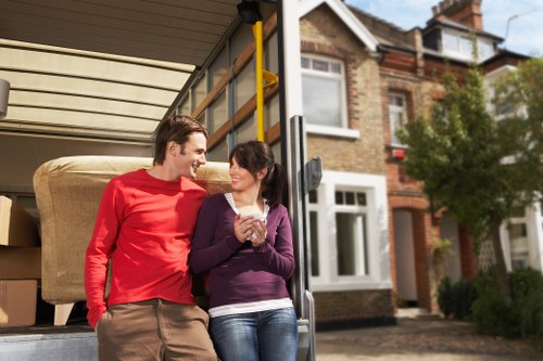 Van transport for office and commercial moves in Edgware
