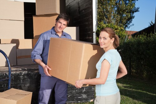 Local removals van prepared for home moves around Edgware